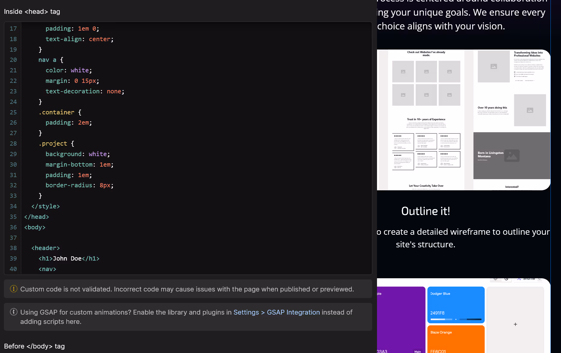 website builder 2