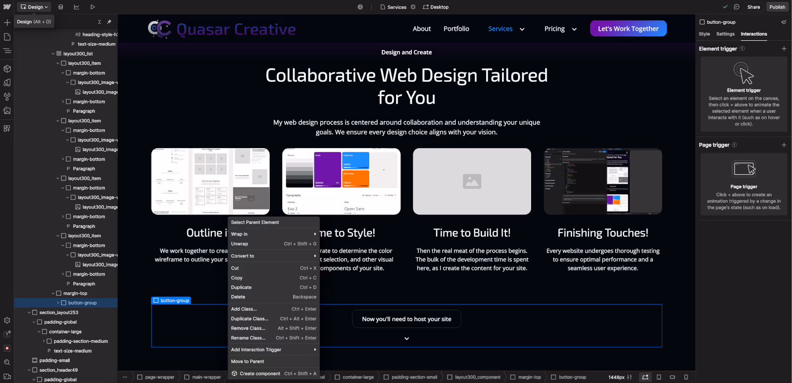 website builder
